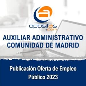 Oferta de Empleo Público Comunidad de Madrid 2023