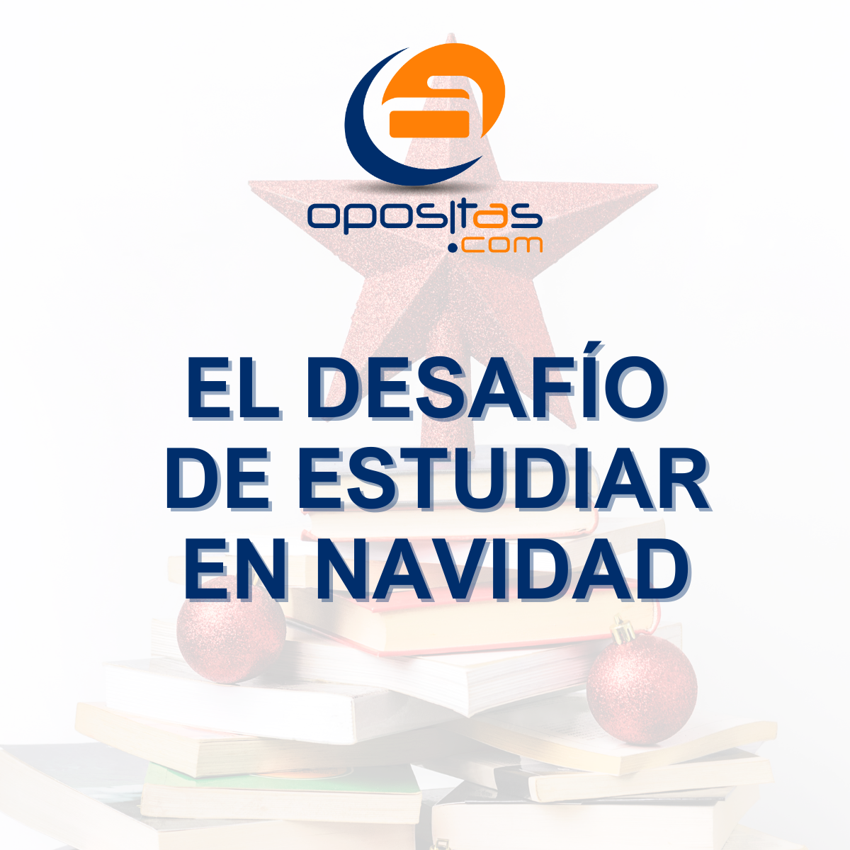 El desafío de estudiar oposiciones en Navidad