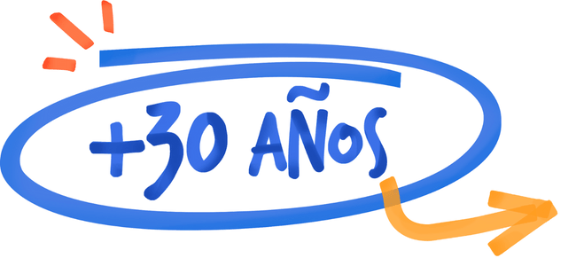 +30años con flecha