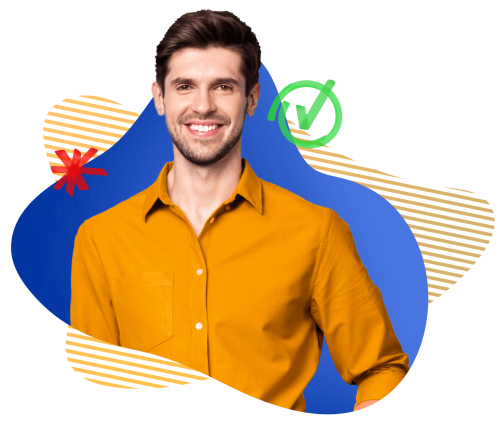 Estudiante oposiciones opositas mira al frente